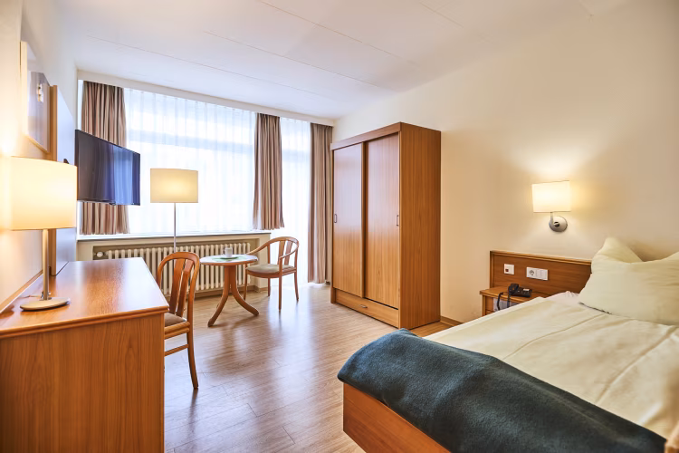 Patientenzimmer Dr. Becker Brunnen-Klinik